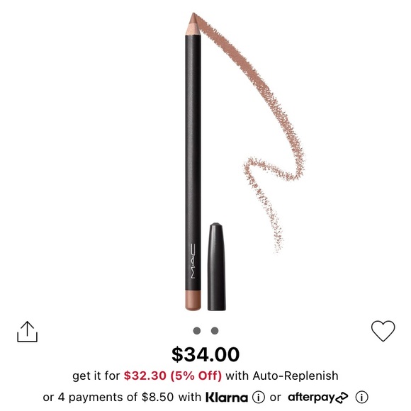 MAC Cosmetics Lip Pencil in Oak - Picture 2 of 3